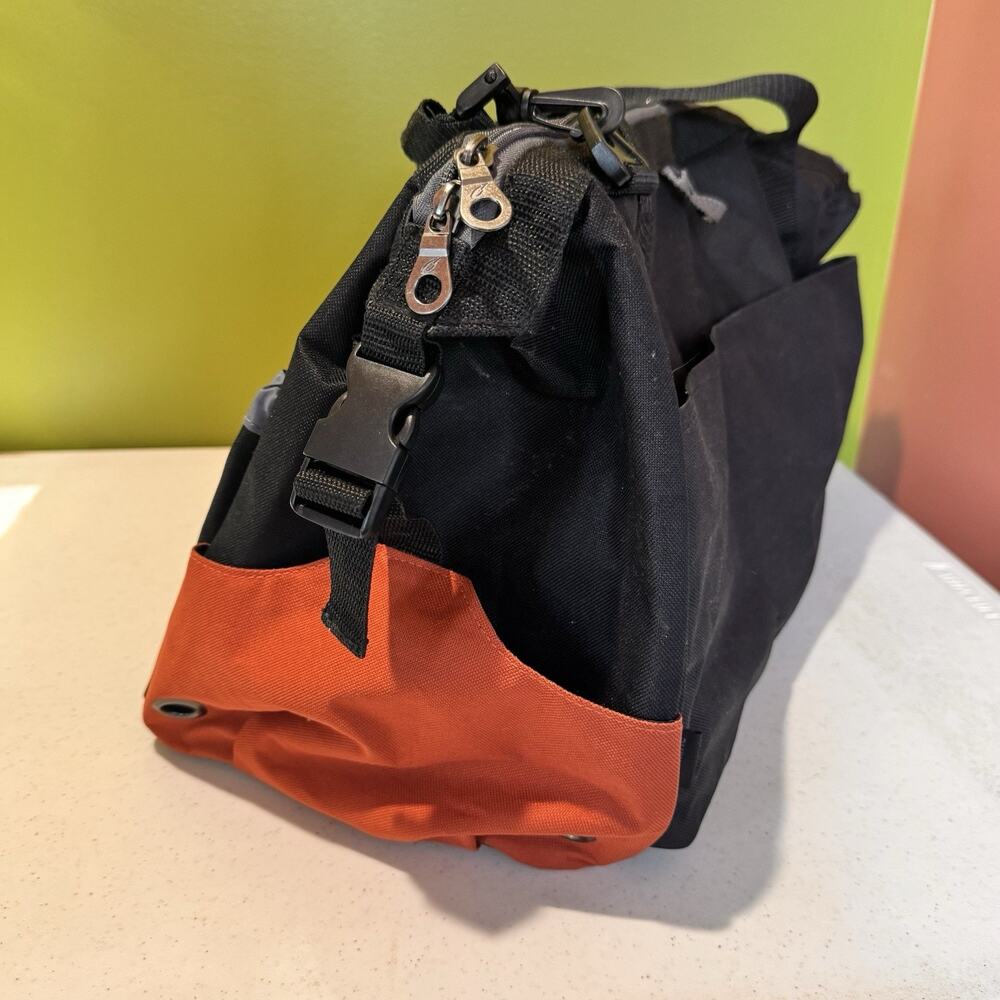 Train Collectors Association TCA Duffle Bag Gemline Orange Black - Picture 7 of 12
